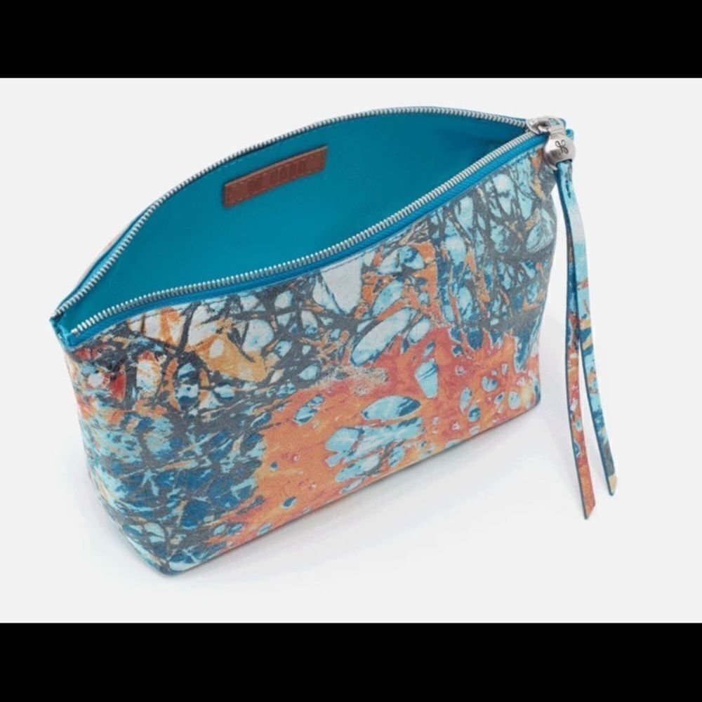 HOBO Summertime Abstract leather pouch